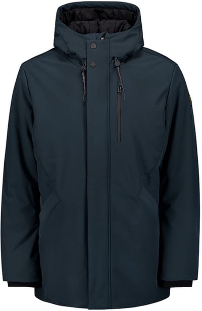 No Excess Jacket Medium Long Fit Hooded Softshell Stretch Night Maat: 3XL | Lichte Jassen Outlet | Heren | Blauw