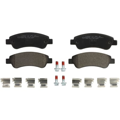 Remblokset BRECK 24465 00 703 00, achter