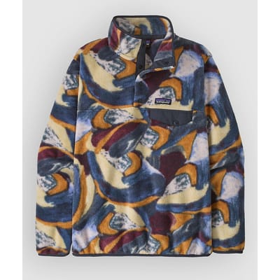 Patagonia LW Synch Snap-T Half-Zip Fleece Trui blauw