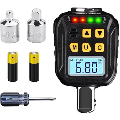 Digitale koppelmeter Digitaal display met achtergrondverlichting Sleutelkoppeltester Twee werkmodi instelbaar ATE-135 zwart
