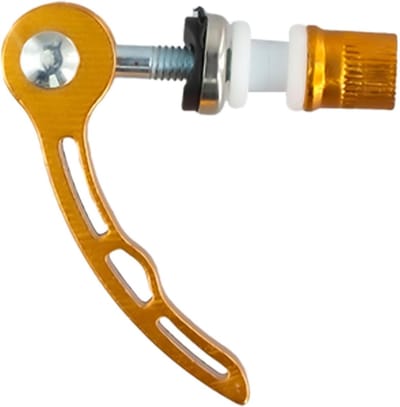Zadelpen Klem Bout - Zadelpen Bevestiging - Fiets Zadel Verstellen - Gereedschapsloze Snelverstelling - M6x45mm - Zwart