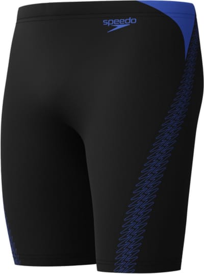 Speedo Eco+ HyperBoom Splice Jammer Heren Sportzwembroek - Zwart/Blauw