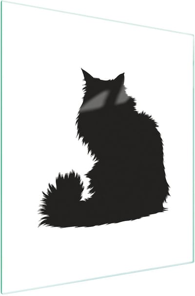 TMK ArtDeko - Snijplank - 45x52 cm - Glass - Kat Print