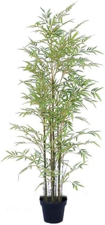 Kunstplant Bamboe - Nep Boom - Woon Decoratie - Verstelbare Takken - 120cm - Groen