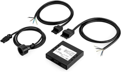 Verdeelkast voor Keukenapparatuur 2m Kabel Zwart