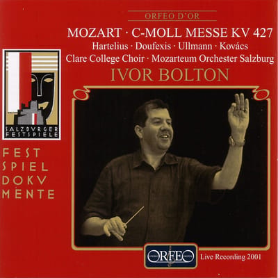 Choir Of Clare College, Mozarteum Orchester Salzburg, Ivor Bolton - Mozart: Messe C-moll KV 427 (CD)