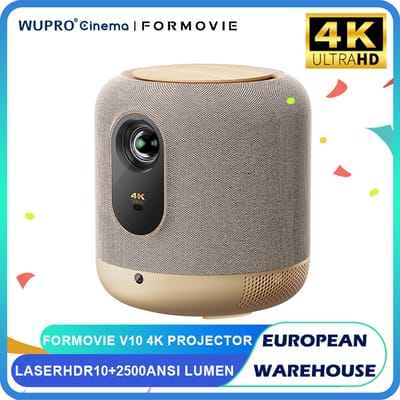 Formovie V10 4K Laserprojector 2500ANSI Lumen ALPD Full HD Voor Home Cinema Draagbare Smart Fengmi TV Bluetooth HDR10 Theater