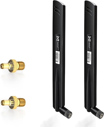 5G WiFi Antenne - LTE Antenne Router - Signaal Verbeteren - Omnidirectioneel 18dBi - 600-6000 MHz - Zwart