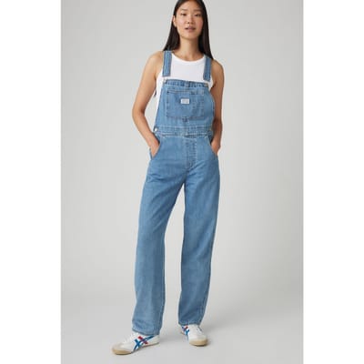 Levi's Vintage Denim Overalls Med Indigo Maat: S | Jumpsuits Outlet | Dames | Blauw