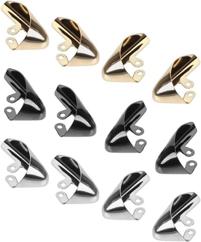 Teenbeschermers voor schoenen - Hielkappen - Schoenonderhoud - Metaal - 3.3 cm - Diverse kleuren