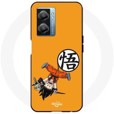 Coque Maniacase pour Oppo A77 5G dragon ball sangoku petit logo