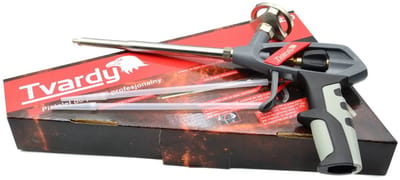 Tvardy Professioneel schuimpistool - verstelbare schuimstroom - ergonomisch ontwerp - aluminium constructie