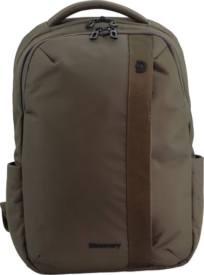 Discovery Rugzak met laptop vak / Schooltas - Downtown - Khaki - D00941.11 - Khaki