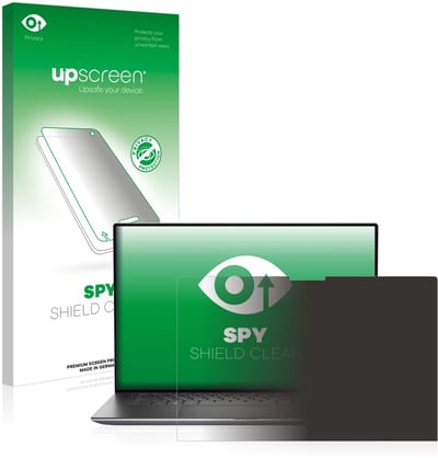 upscreen - privacy screenprotector voor Dell Precision 5570 Touch - Folie Beschermfolie Blauwlichtfilter