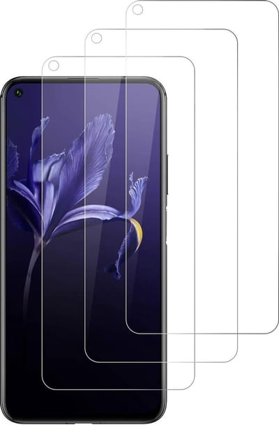 Screenprotector Glas - Tempered Glass Screen Protector Geschikt voor: Huawei Nova 5T  - 3x