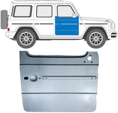 Reparatiepaneel voordeur hoge voor Mercedes G-Class W464 2018-2024 / Rechts