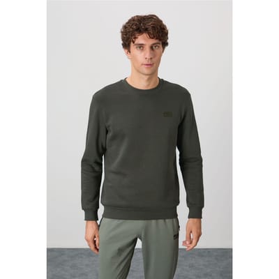 Heren Regular Fit Crew Neck Sweatshirt