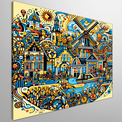 Kunstprint | Wanddecoratie | Canvas | 60 × 60 cm