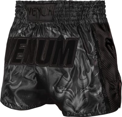 Venum Devil Muay Thai Short - zwart/zwart - S