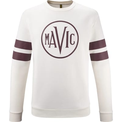 Mavic Heritage Logo Sweatshirt Beige S Man,Vrouw