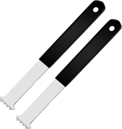 Bestratingsverwijderaar Gereedschap - Terras Tegel Verwijderaar - Opritten Patio's - Ergonomisch Rubber Handvat - 24 x 4 x 5 cm