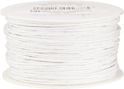Papierdraad wit 2mm 100m