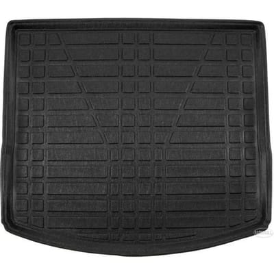 Tapis De Coffre - SCOUTT - Ford Focus 3 - Sur Mesure - Caoutchouc TPE - Antidérapant noir