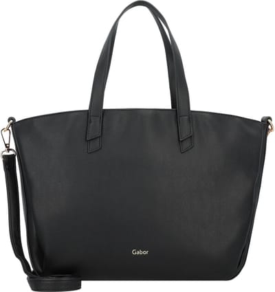 Gabor Schoudertas Pipa Zip Shopper Black Zwart