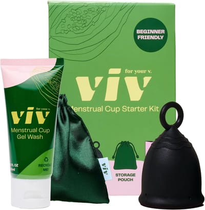 Menstruatiecup Starterset - Menstruatie Cups - Hygiënisch Beschermen - Twee Maten Inclusief - Inclusief Opbergtas