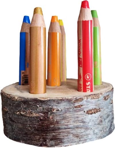 STABILO Woody 3 in 1 met houten houder - Multi Talent Kleurpotlood - Inclusief speciale puntenslijper - Super complete set