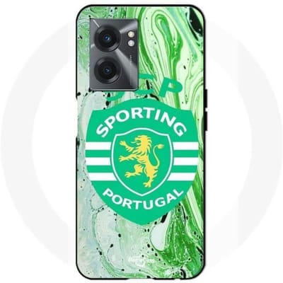 Realme V23 case scp sportieve portugal groene achtergrond
