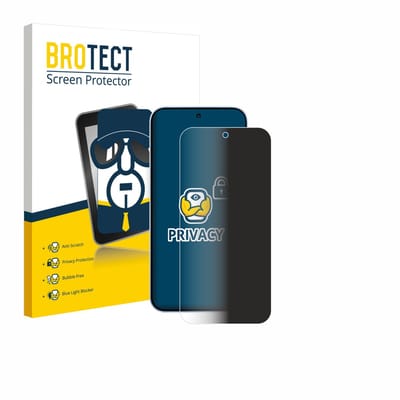 BROTECT - privacy screenprotector voor Oppo Reno 15 - Folie Beschermfolie Blauwlichtfilter