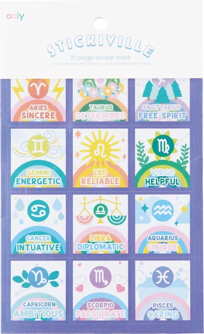 Ooly - Stickiville - Sterrenbeelden stickers
