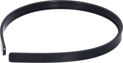 Zwarte dames diadeem/haarband 1 cm breed