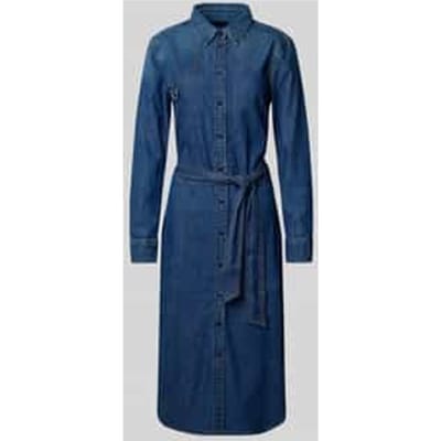 Overhemdjurk in jeanslook, model 'LANAINE'