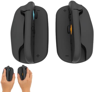 Allecto - Switch 2 Muismat Houders - Non-Slip Accessoires - Zwart - Controller Ondersteuning - Gaming Benodigdheden - Geschikt voor Console - Kle