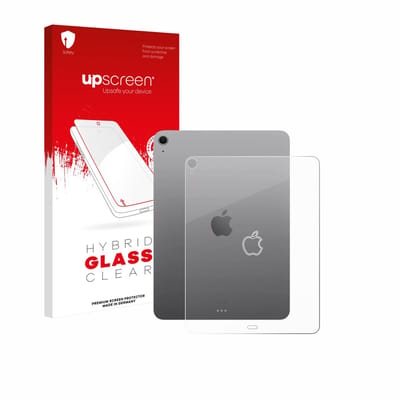 upscreen - Screenprotector voor Apple iPad Air 13" M4 2026 (Achterkant) - Folie Beschermfolie Beschermglas transparant