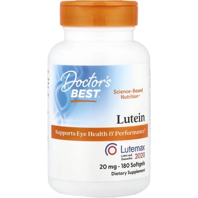 Doctor's Best, Lutemax 2020 met Luteïne, 20 mg, 180 zachte capsules