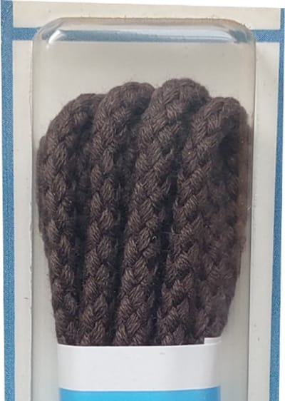 Cordial Veter - Donker Bruin - Rond - Koord Veters - Lengte 90 cm - Dikte 4 mm - Schoenveter