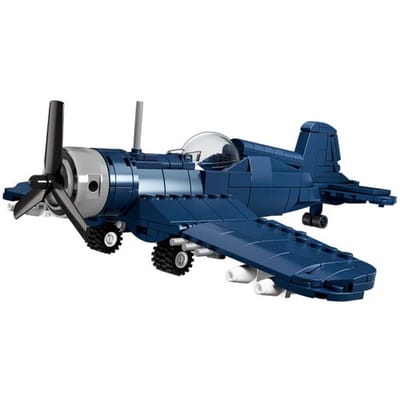 CAYI F4U-4 Corsair Vliegtuig 318 Stuks Bouwstenen Set voor Hobbybouwers