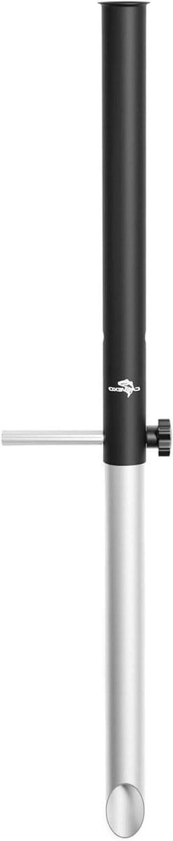 Aluminium Zandspikes - Hengelhouders Strand - Surf Vissen - 2-traps Verstelbaar - 787 cm - Zwart