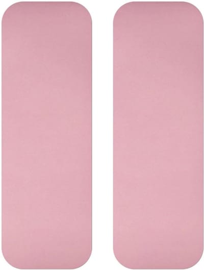 Loopbandmat - Hometrainer mat - Vloer bescherming - Geluidsdempend en antislip - 25 x 80 cm - Roze