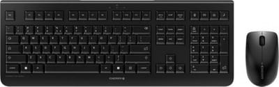 CHERRY DW 3000 - Toetsenbord en muis set - draadloos - 2.4 GHz - VS - zwart QWERTY