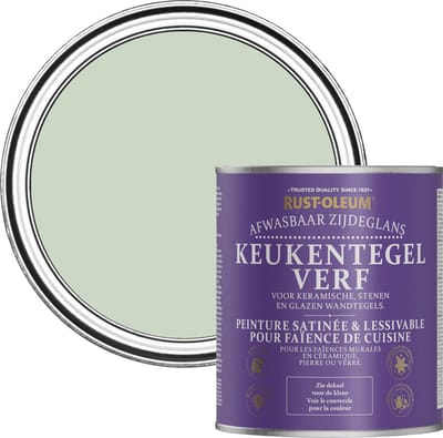 Rust-Oleum Groen Keukentegelverf Zijdeglans - Lauriergroen 750ml