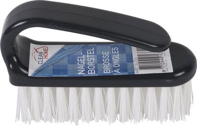 Déglon Nagelborstel met ergonomisch handvat – Hygiënisch en comfortabel – Synthetische borstelharen – Grijs – 9,3 cm