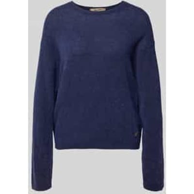 Gebreide pullover met verlaagde schouders model 'Mape'