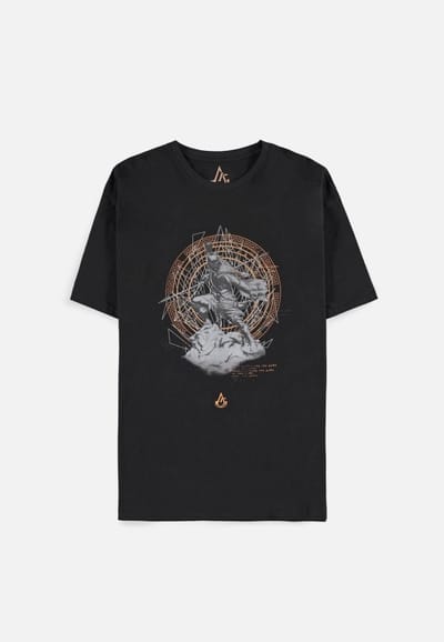 Assassin's Creed Heren Tshirt -S- Graphic Art Zwart