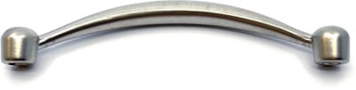 AVENUE decoration meubelgreep - model "Lies" - 96 mm - mat nikkel