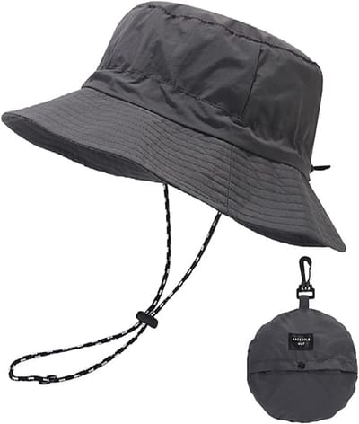 Dailygoods- Bucket Hat - Opvouwbaar - Waterdicht - Sneldrogend - UV-bescherming 50+ - Lichtgewicht Polyester - Geschikt voor Strand/Outdoor - Zonnehoed