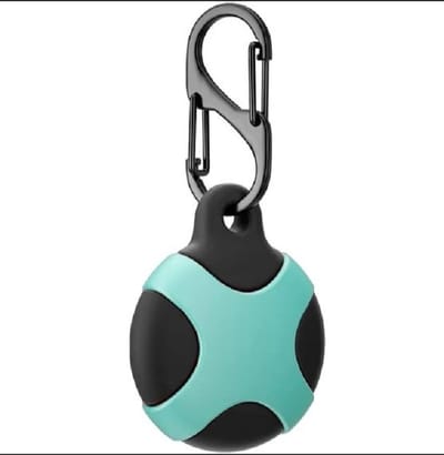 Airtag houder Hond | Waterdicht | Siliconen hoesje | Airtag niet bijgeleverd! ZWART/MINT